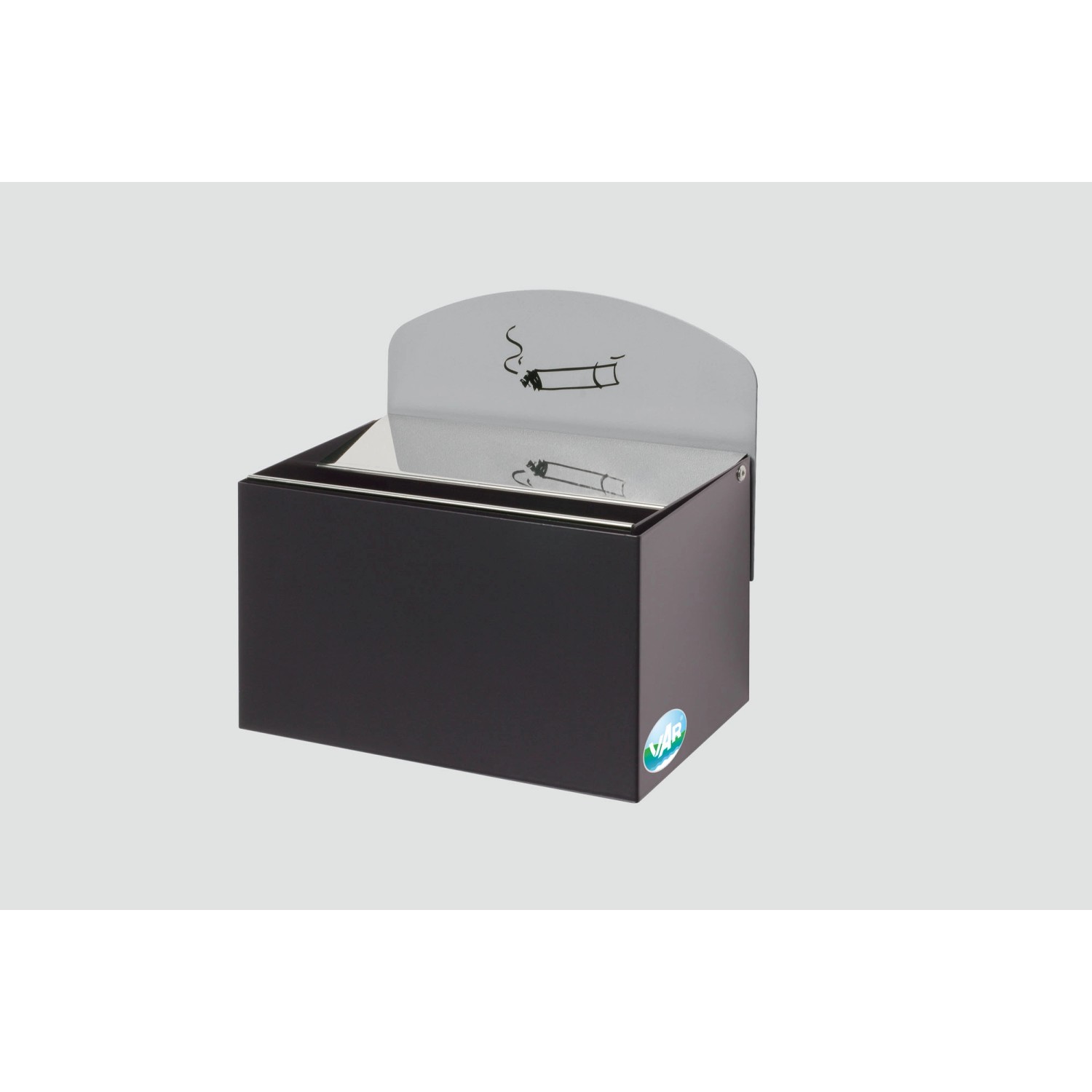 PROREGAL Robuster Wandascher Mit Schild 0,8 Liter HxBxT 20 x 20 x 12,5 cm V günstig online kaufen