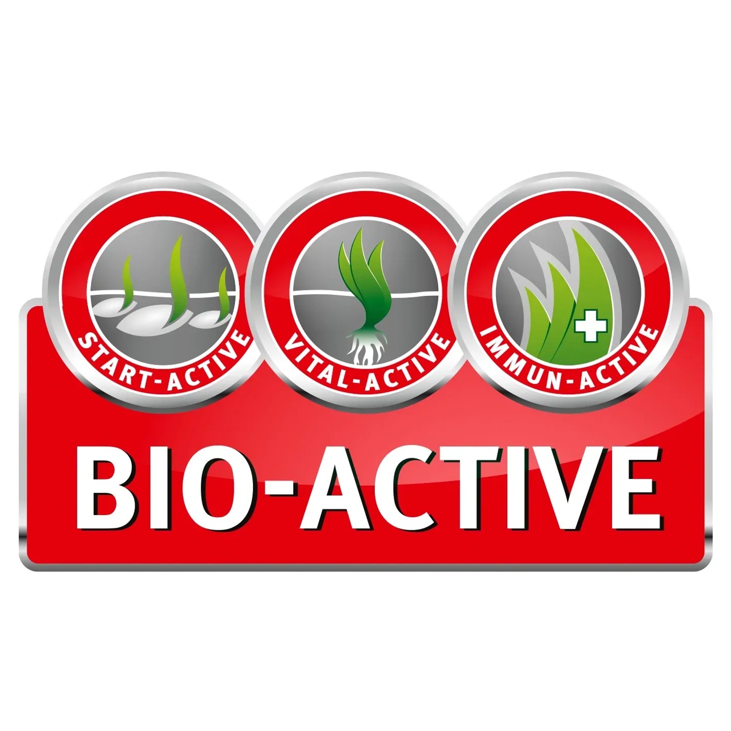 Bio-Active Formel für Wolf-Garten Premium-Rasen LP 50 Schatten und Sonne Rasensamen.