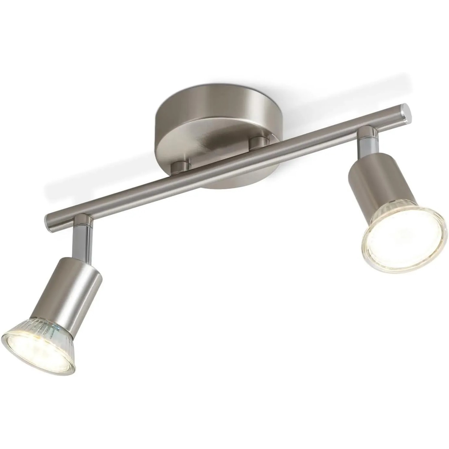 NETTLIFE Deckenstrahler aus Metal L25Silber