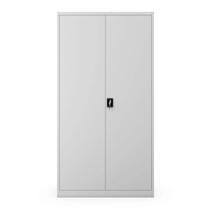 Jan Nowak Metall-Büroschrank JAN II H2200 220 x 115 x 40 cm Grau