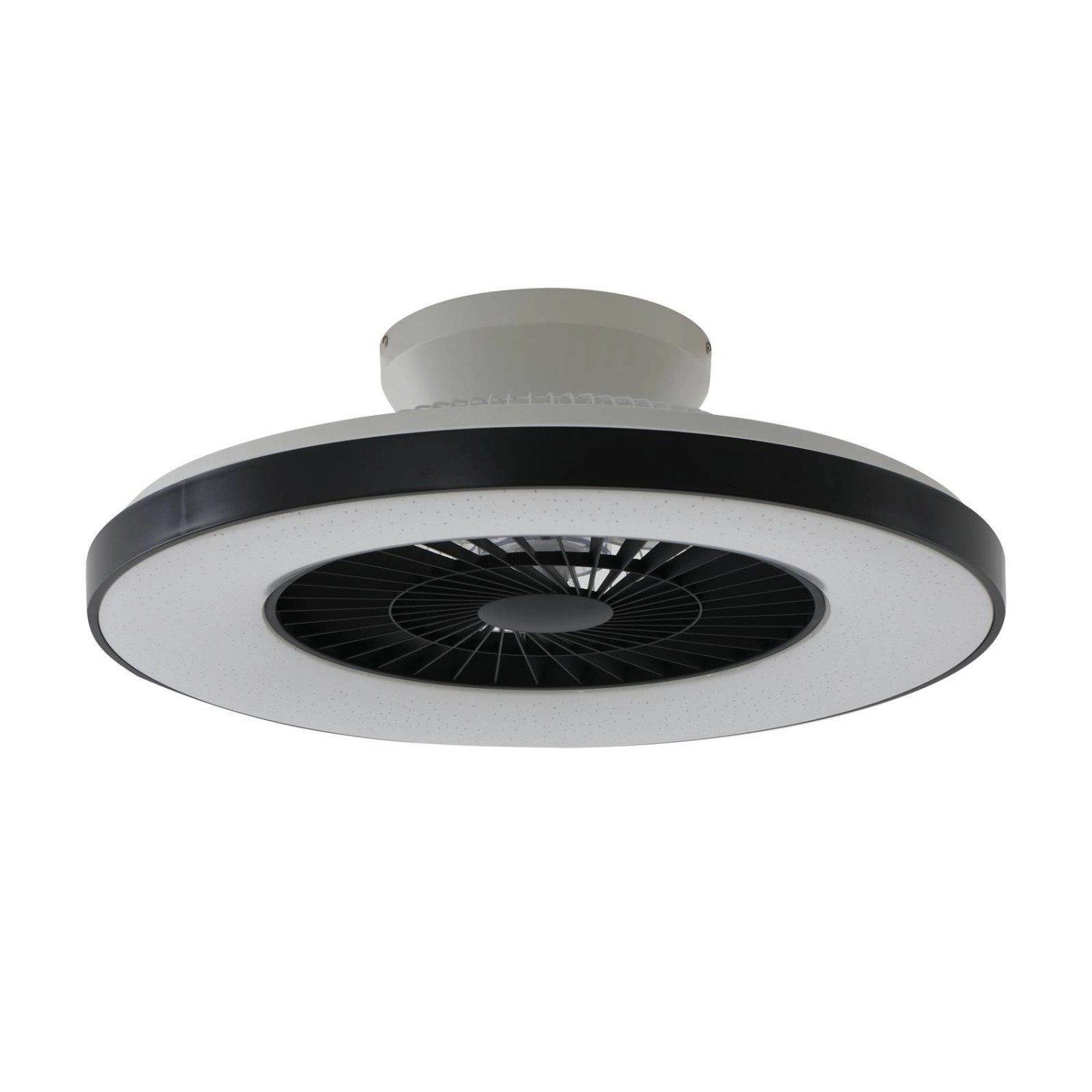 Thumbnail - Lindby LED Deckenventilator mit Lampe Paavo 10022140 Dimmbar Leselampe Modern in Schwarz 1-flammig Wohnzimmerleuchte