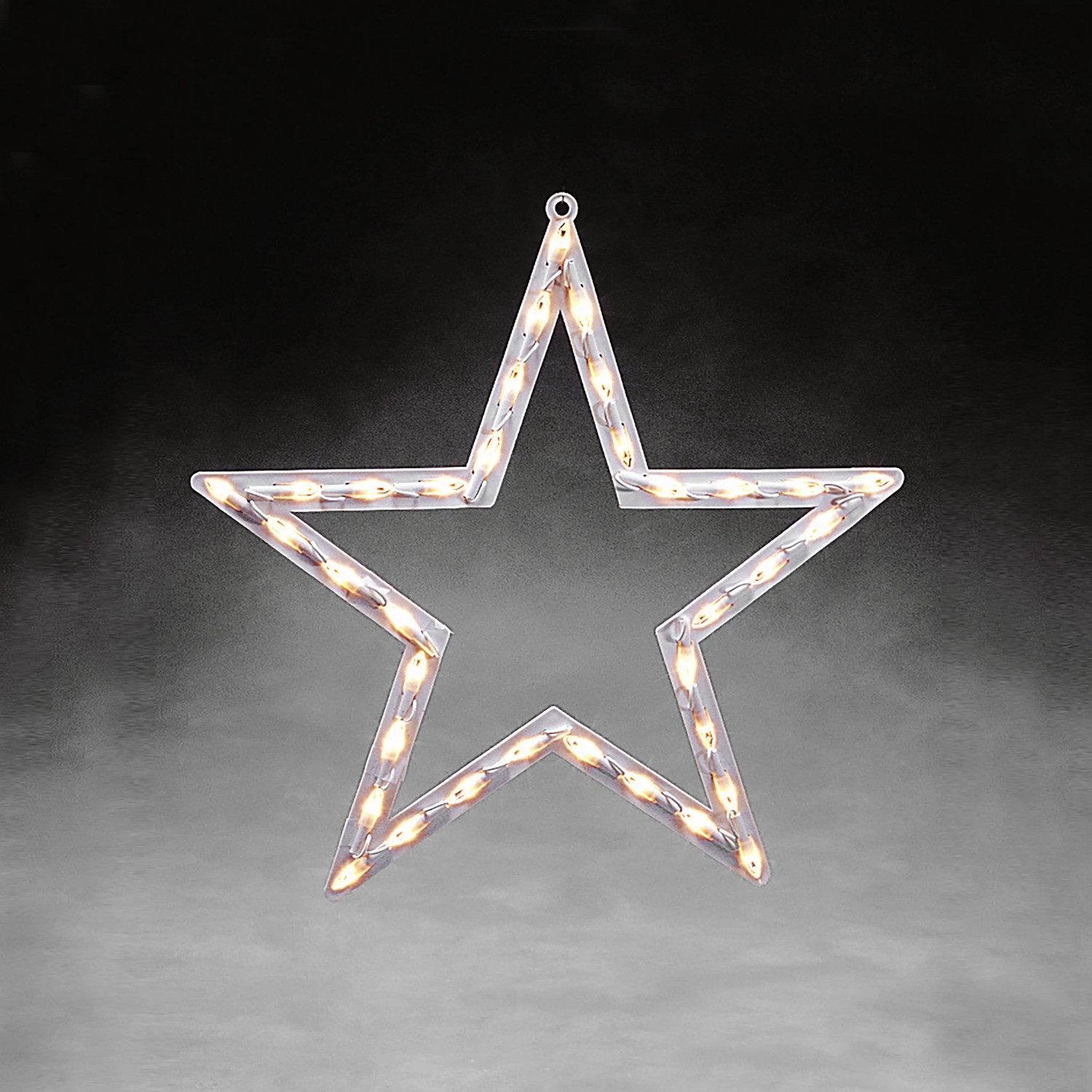 Konstsmide LED-Silhouette Stern 35 warmweiße LEDs innen