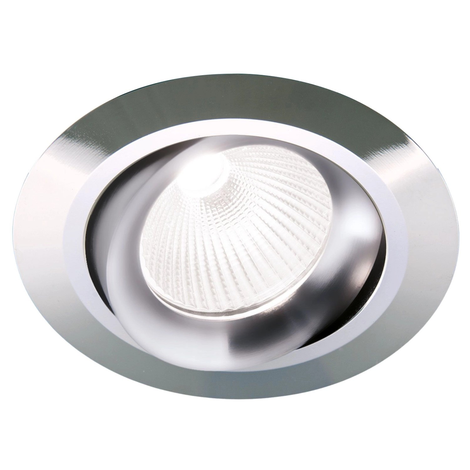 Orion Leuchten Einbaustrahler Aluminium GU10 Ø 9cm Chrom günstig online kaufen