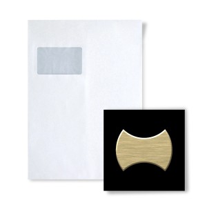 ALLOY Mosaik MUSTER S-Infinit-Ti-GB Infinit Titan Gold Gebürstet