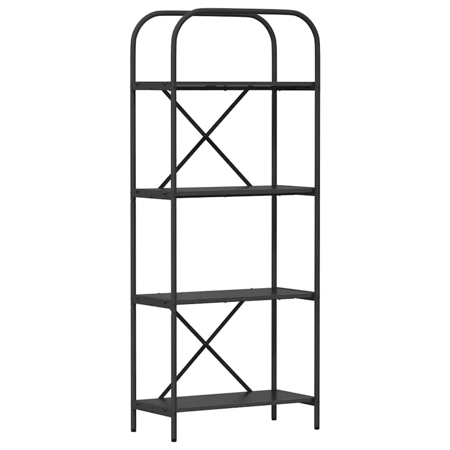 vidaXL Bücherregal Schwarz Eichen-Optik 60 x 30 x 146 cm Holzwerkstoff 8798 günstig online kaufen