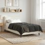 vidaXL Sommerdecke Gepolstert Anthrazit 135 x 220 cm Mikrofaser 42025910_4