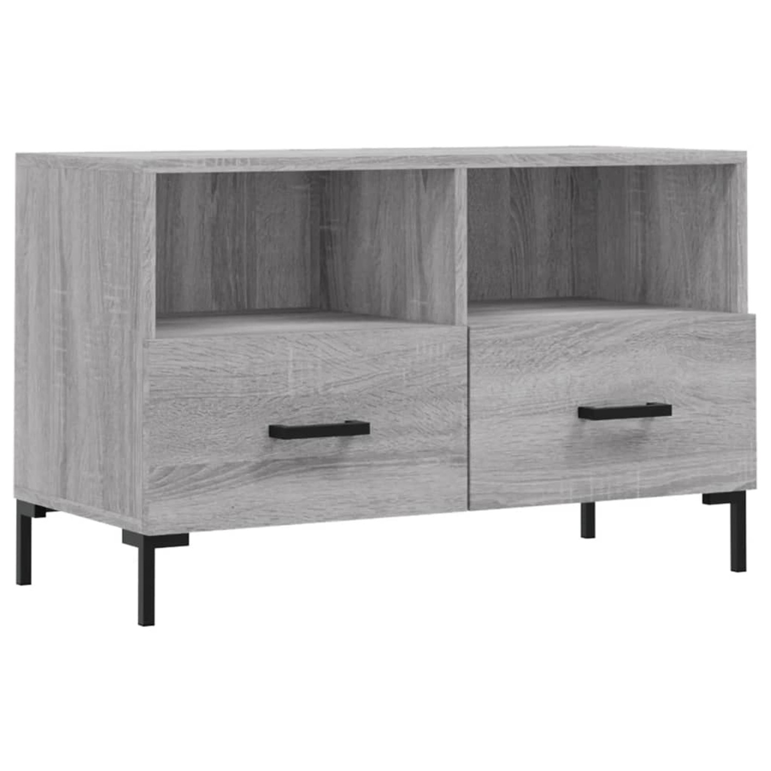 VidaXL TV-Schrank Grau Sonoma 80x36x50 cm Holzwerkstoff  Modell 6 günstig online kaufen