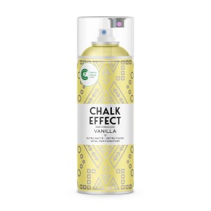 COSMOS LAC Kreidefarbe Spray Chalk Effect  Hochwertige Chalky Kreidesprühfarbe Farbspray  Spray Paint Farbe Russian Vanilla