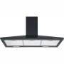 Respekta Kaminhaube Karena, 90 cm, schwarz, mit LED-Beleuchtung und drei Leistungsstufen.