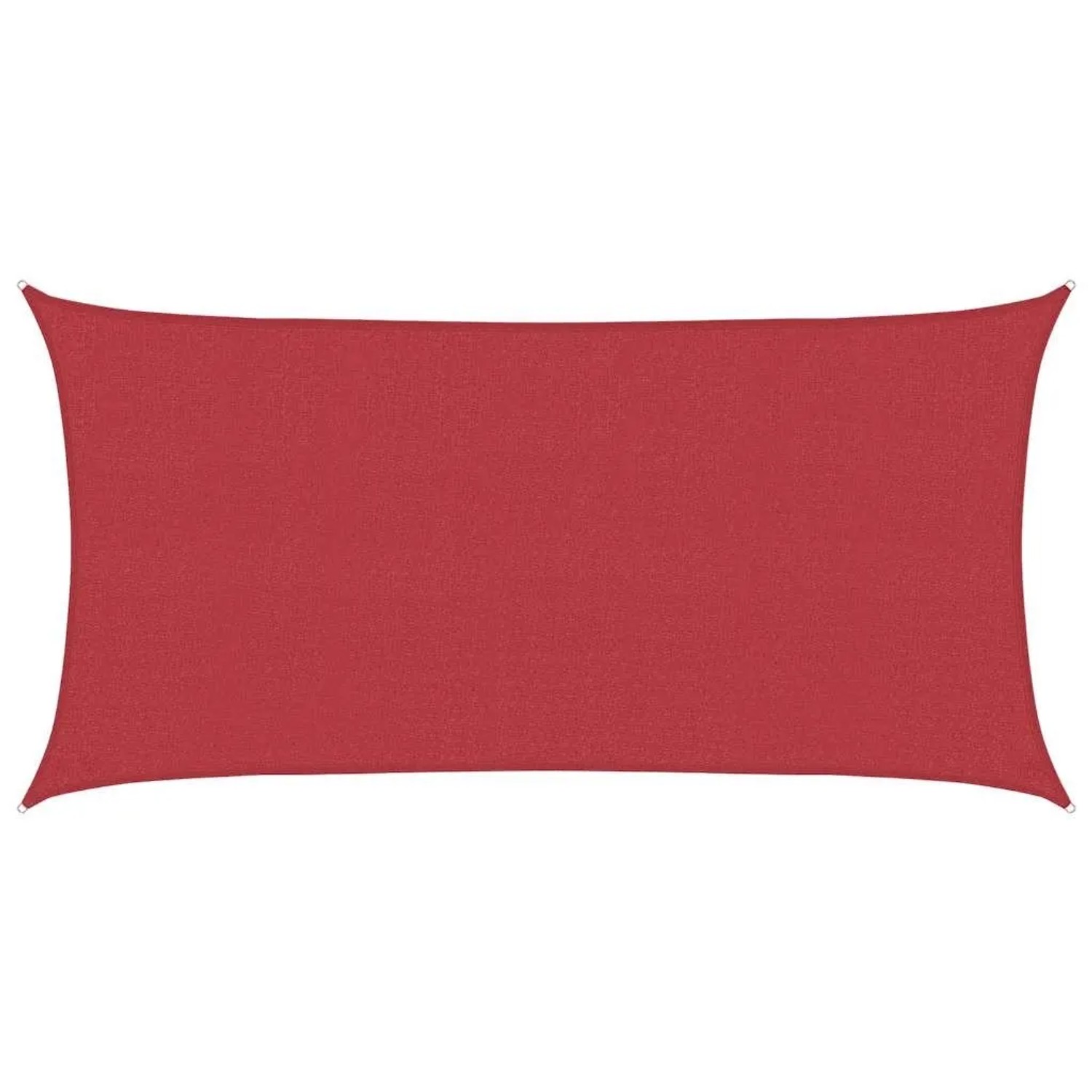 vidaXL Sonnensegel 160 g/m² Rot 2x3,5 m HDPE 311613 günstig online kaufen