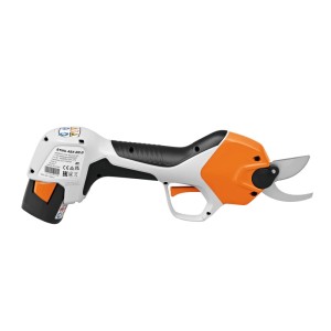 Stihl Akku-Astschere ASA 20 Set mit Akku und Ladegerät, orange/weiß. Hochentaster & Astsäge für Gartenarbeiten.