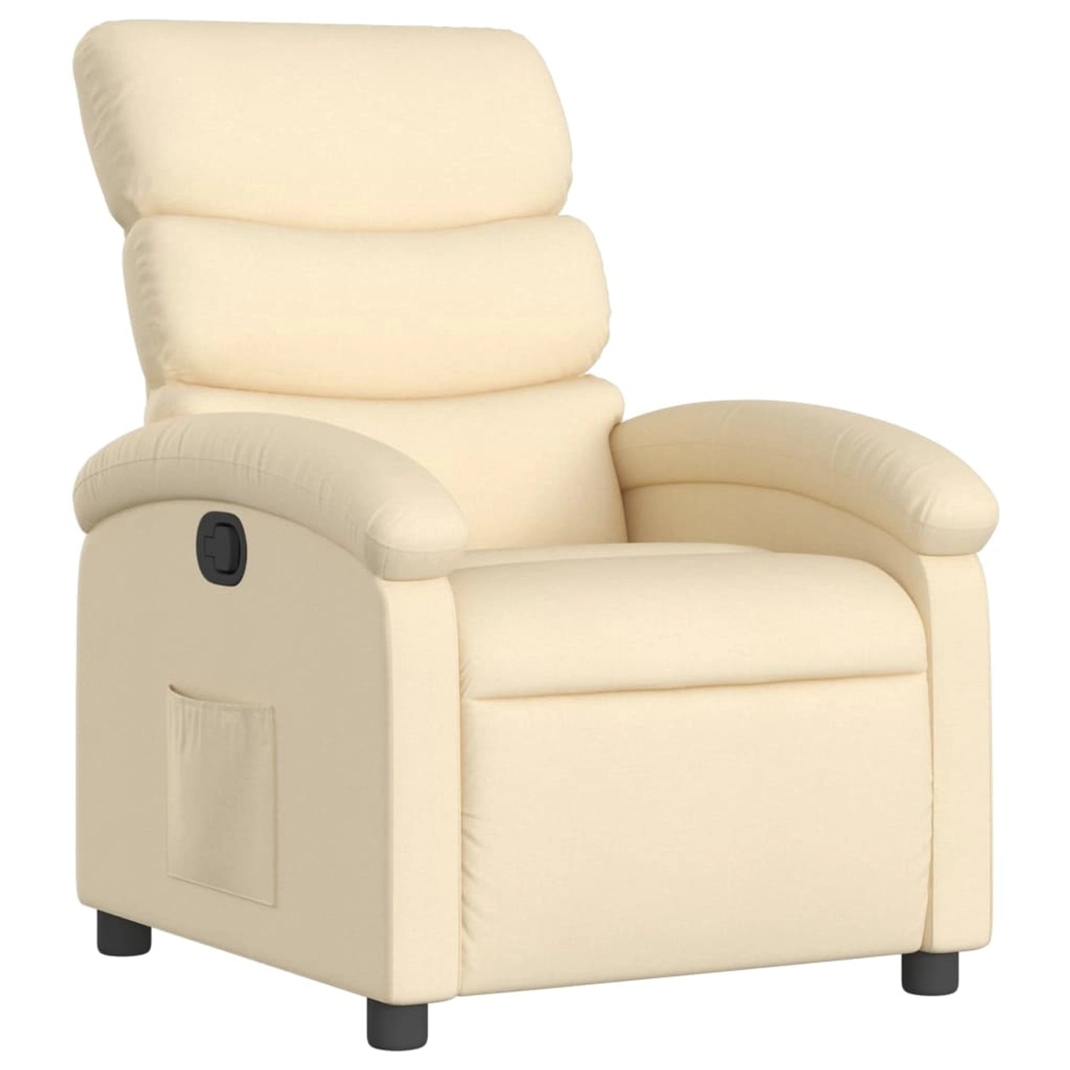 vidaXL Relaxsessel Cremefarbener Stoff 3205808 günstig online kaufen