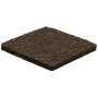 Wagner Filzpads-Set, braun, 30x30x3 mm, 12-teilig. Möbelgleiter für empfindliche Oberflächen.