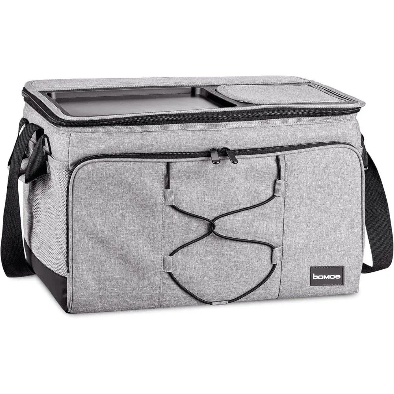 Bomoe 45 Liter Kühltasche Faltbar IceBreezer Grau