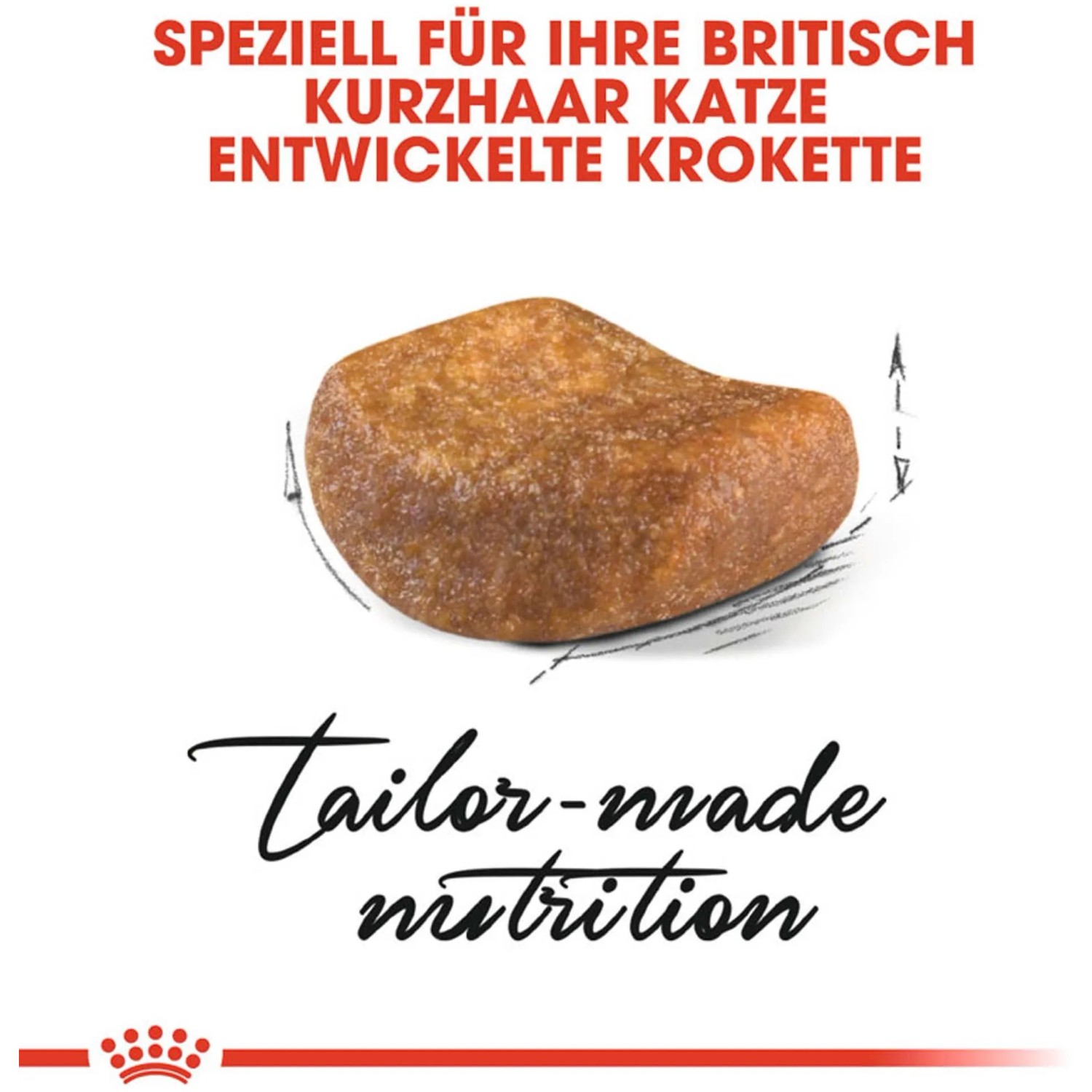 Krokette Royal Canin British Shorthair Katzenfutter Trocken für Britisch Kurzhaar
