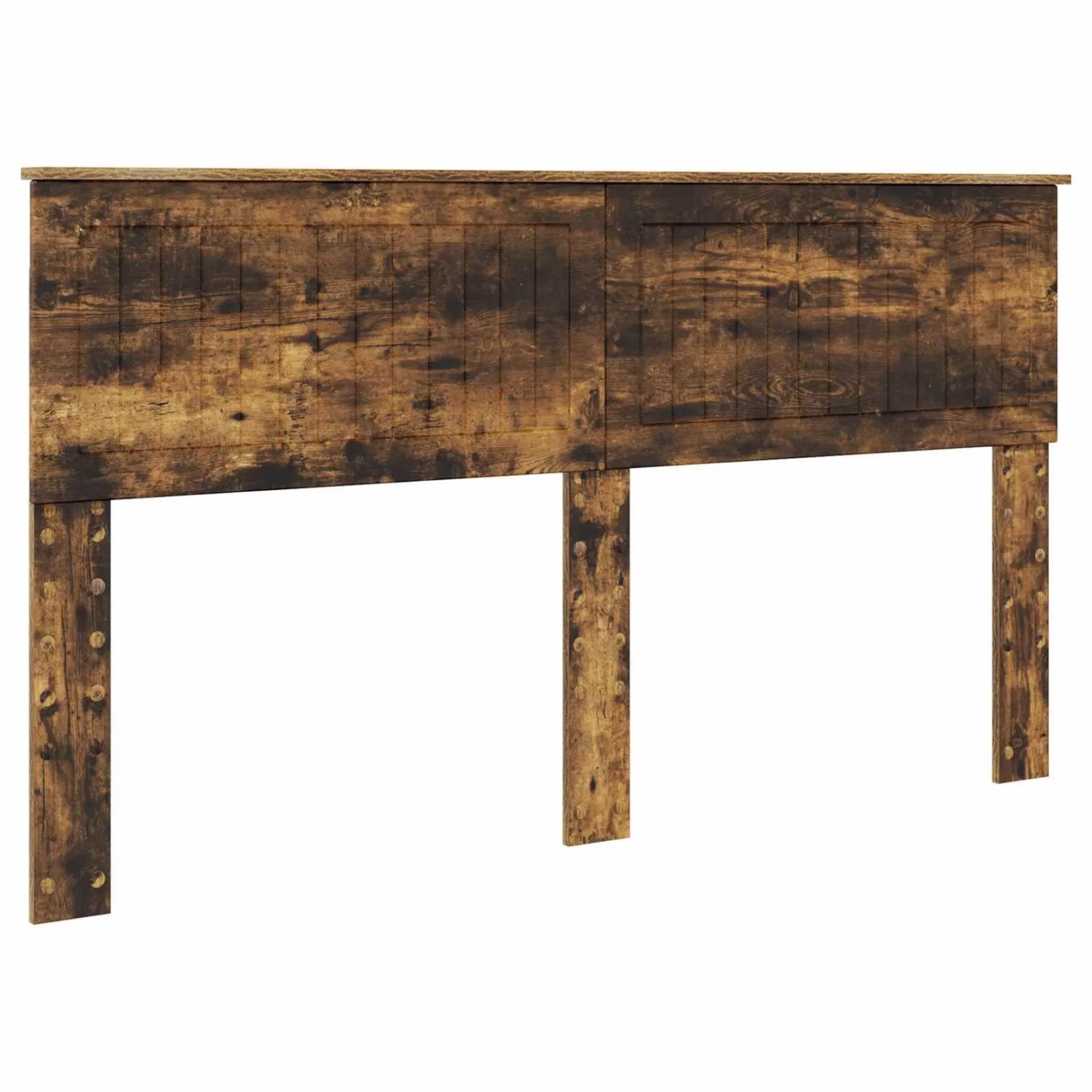 vidaXL Kopfteil mit Kopfteil Geräucherte Eiche 160 cm Holzwerkstoff 888402