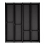 SOTECH Cuisio Besteckeinsatz 500 mm Höhe 55 mm Transluzent Anthrazit Für Blum Legrabox 473 mm