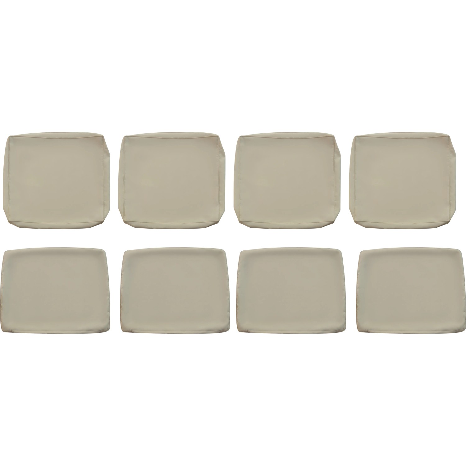 Rückenkissen-Bezug-Set für Lounge-Set Lakewood 4-teilig Akazie FSC®