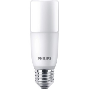 Philips LED-Lampe E27, 9,5W, warmweiß, 950lm. Energiesparendes Leuchtmittel für Wohnräume.