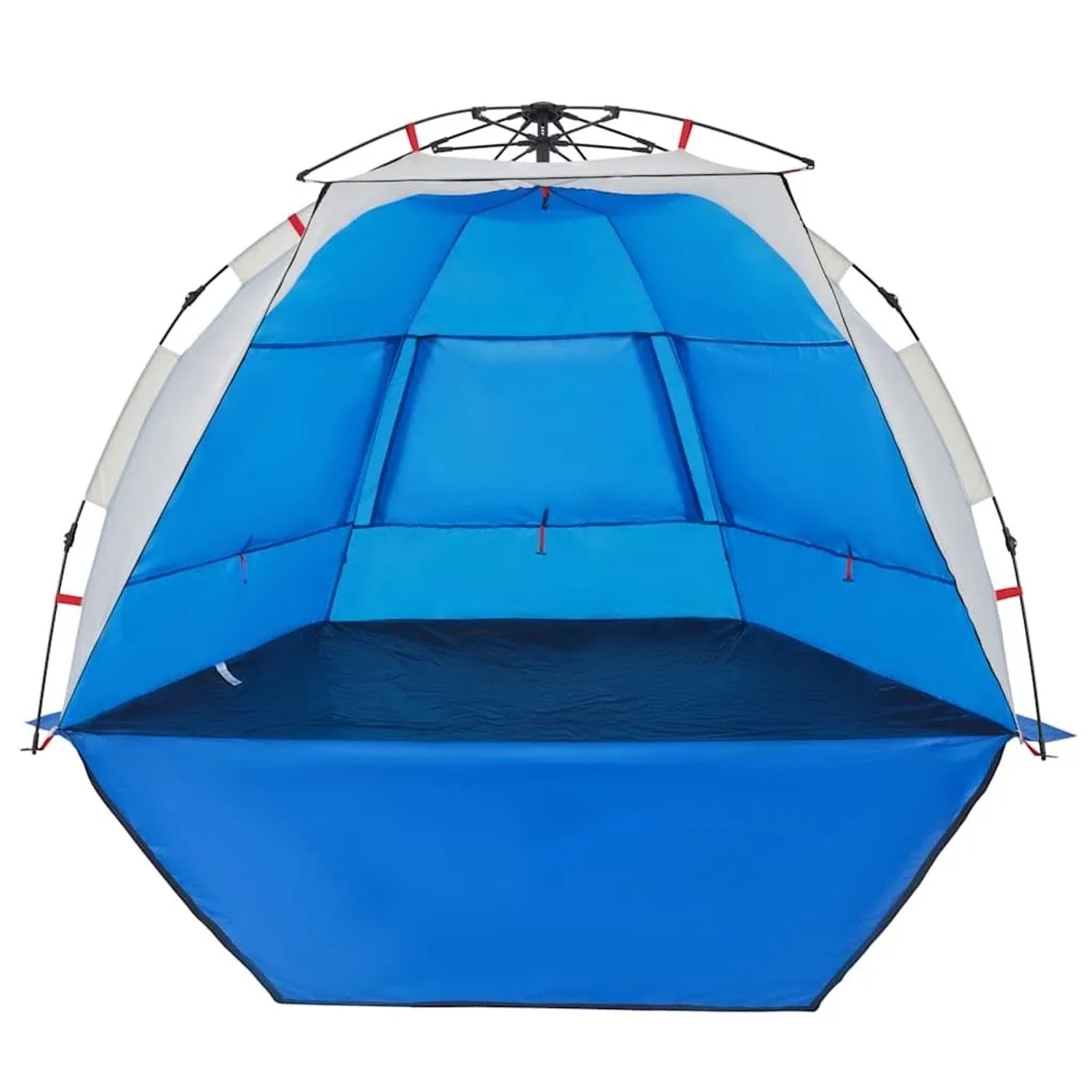 vidaXL Strandzelt 2 Personen Azurblau Quick Release Wasserdicht 4005308_7