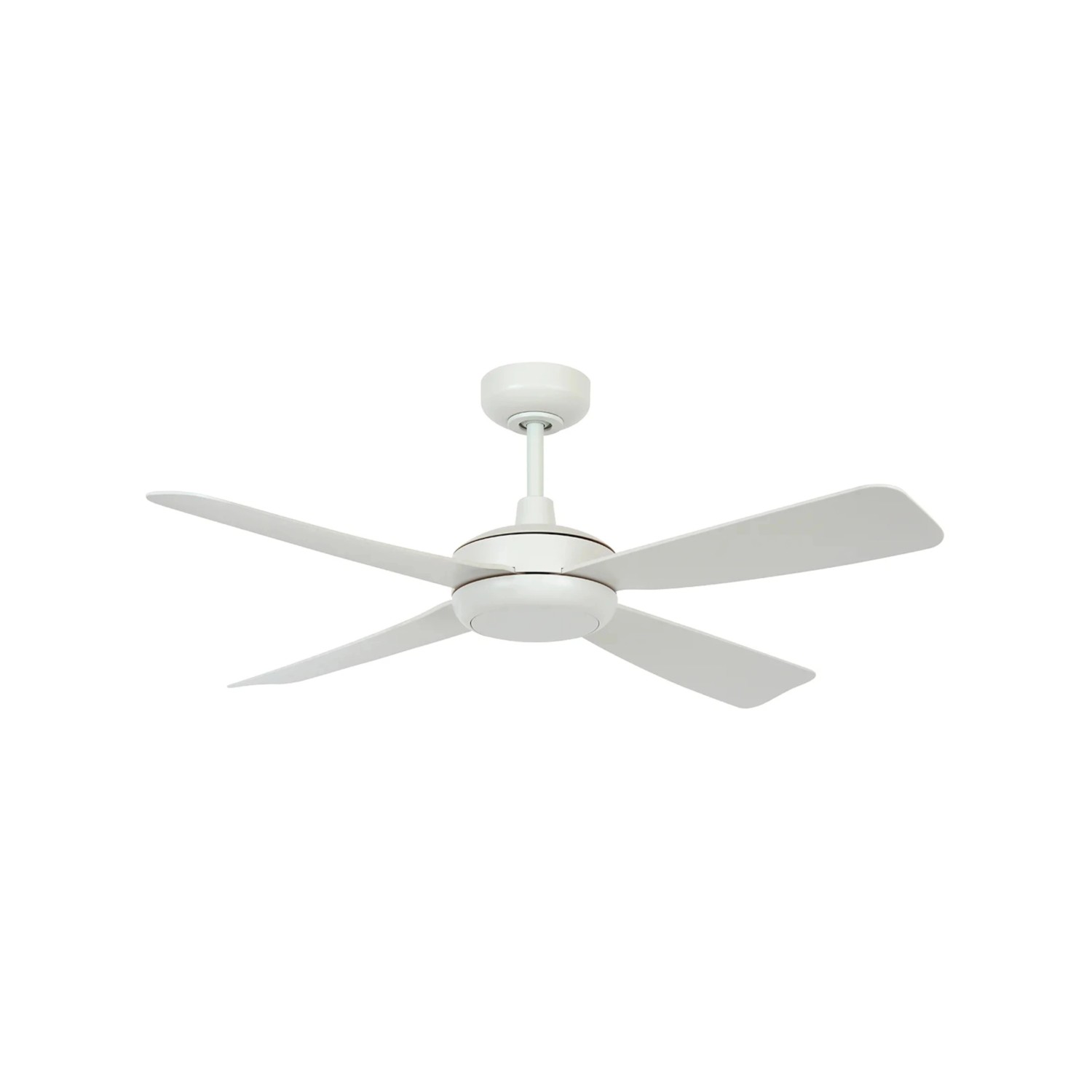 Lucci Air Energiespar Deckenventilator mit Fernbedienung Slipstream Weiß 107 cm