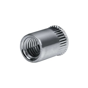 GOEBEL 250 Blindnietmuttern Nietmuttern M8 Edelstahl A2 10,9 x 15,5 mm Senkkopf Offen Muttern Setzmutter Go-Nut