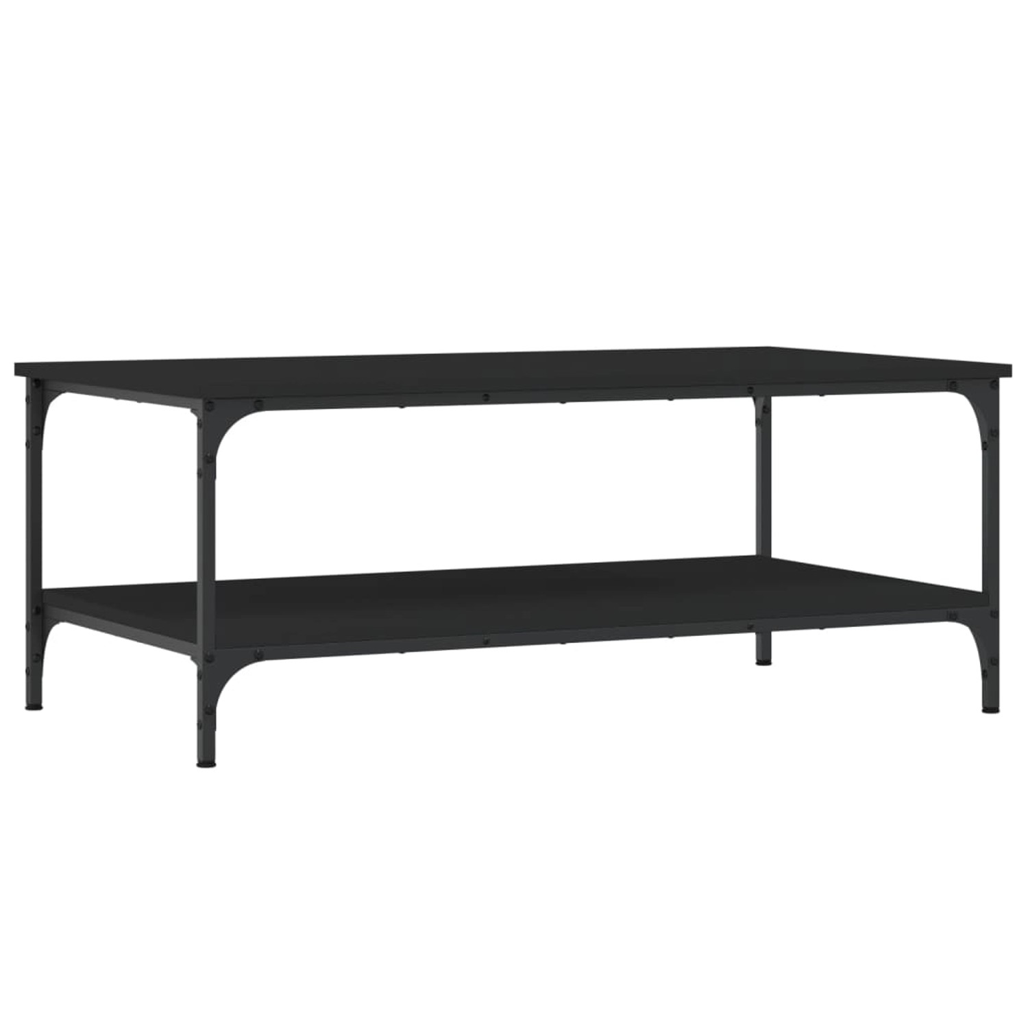 vidaXL Couchtisch Schwarz 100x55x40 cm Holzwerkstoff Modell 1 günstig online kaufen