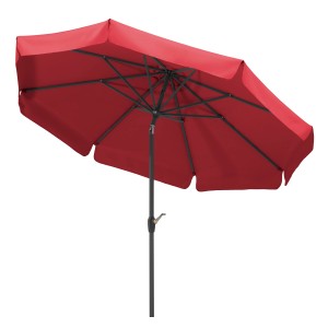 Roter Schneider Marktschirm Orlando, Ø 270 cm, mit Knickfunktion für flexiblen Sonnenschutz.