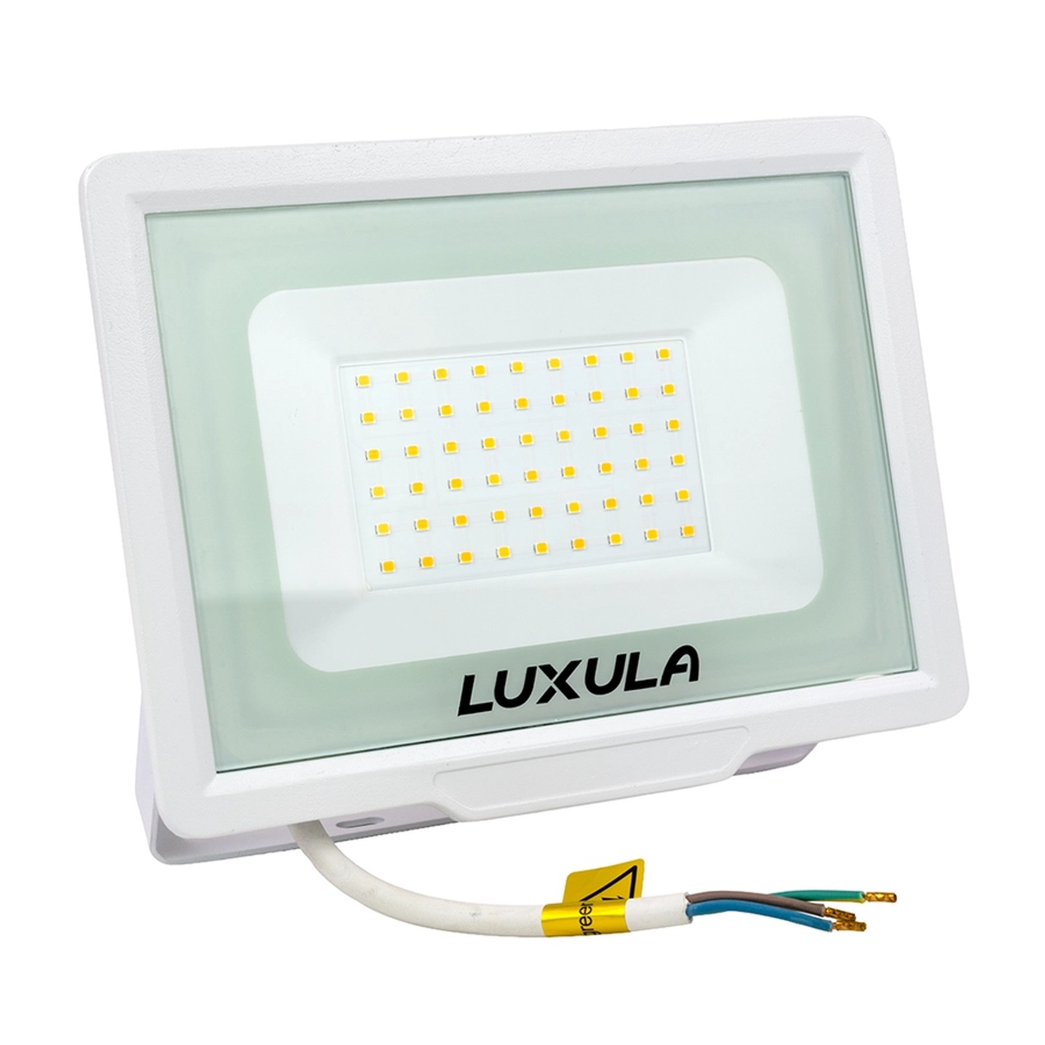 LUXULA LED Strahler 50W 5000lm Fluter 3000K Warmweiß Flutlichtstrahler Slim günstig online kaufen