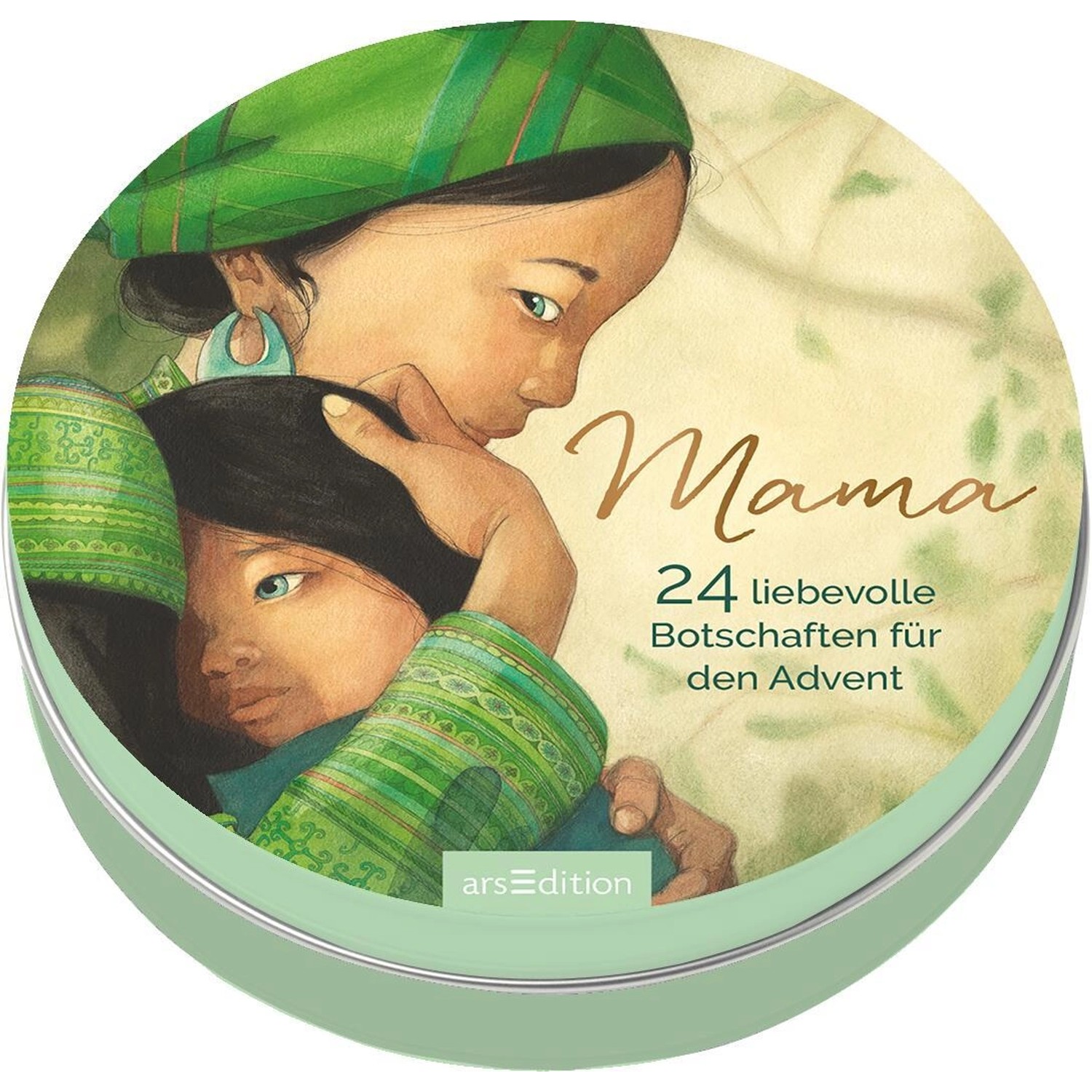 Adventskalender in der Dose: Mama. 24 liebevolle Botschaften für den Advent
