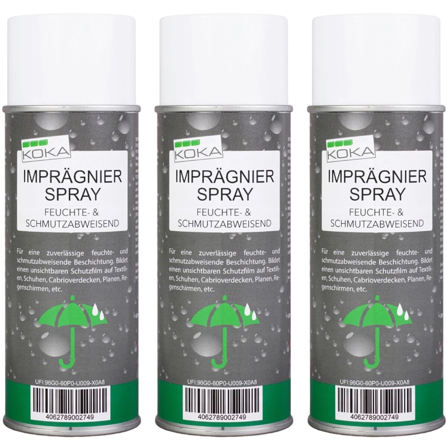 KOKA 3x Imprägnierspray 400ml günstig online kaufen