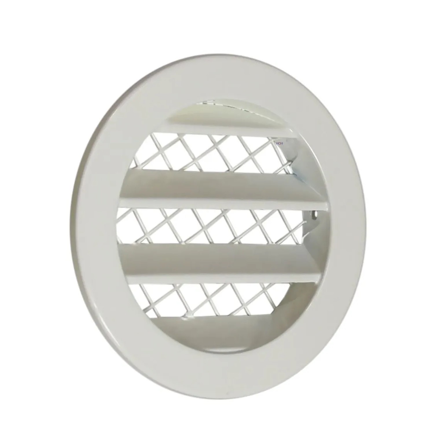 Häusler Lüftungsgitter LG-80 AVL W PVD Weiss DN 80 Zuluf Abluftgitter