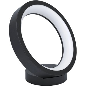 Moderne Eglo LED Tischleuchte Marghera-Z, 4-flammig, schwarz-weiß, dimmbar & smart steuerbar.