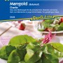 Samenpackung Mangold Charlie: Grün-roter Blattmangold für Salate und Gemüse.