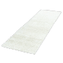 Cremefarbener Ayyildiz Hochflorteppich Life, 80x150 cm. Flauschiger Shaggy Teppich.