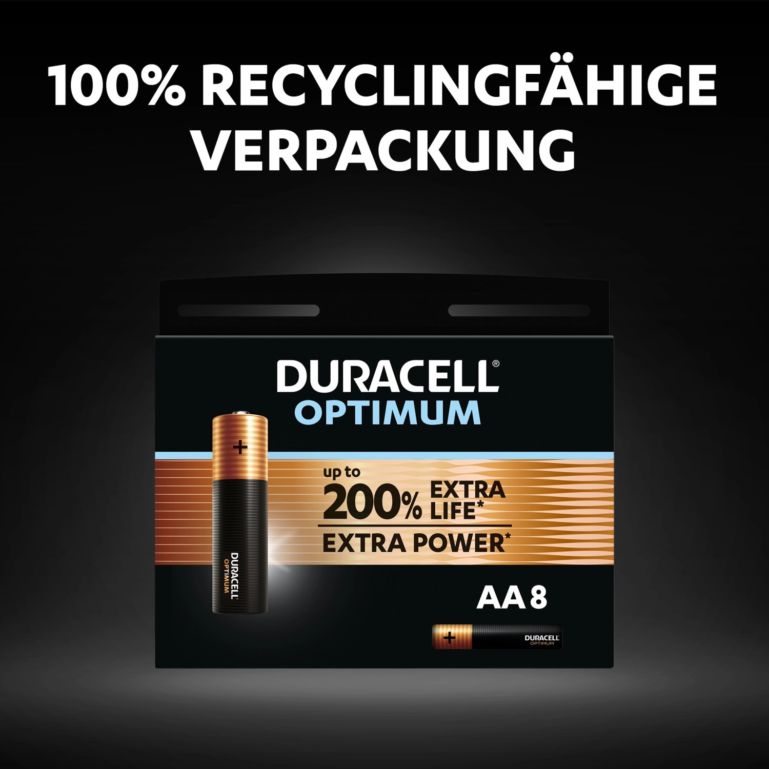 Duracell Optimum Batterien AA 1,5V MN1500/LR06 8er Pack kaufen bei OBI