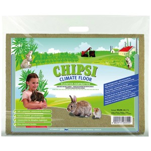 Chipsi Climate Floor Kleintierhanfmatte, 45x95 cm, aus natürlichen Hanffasern für Kleintiere.