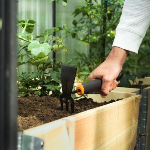 Fiskars Kombihacke OneClick Handgriff XS Schwarz-Orange