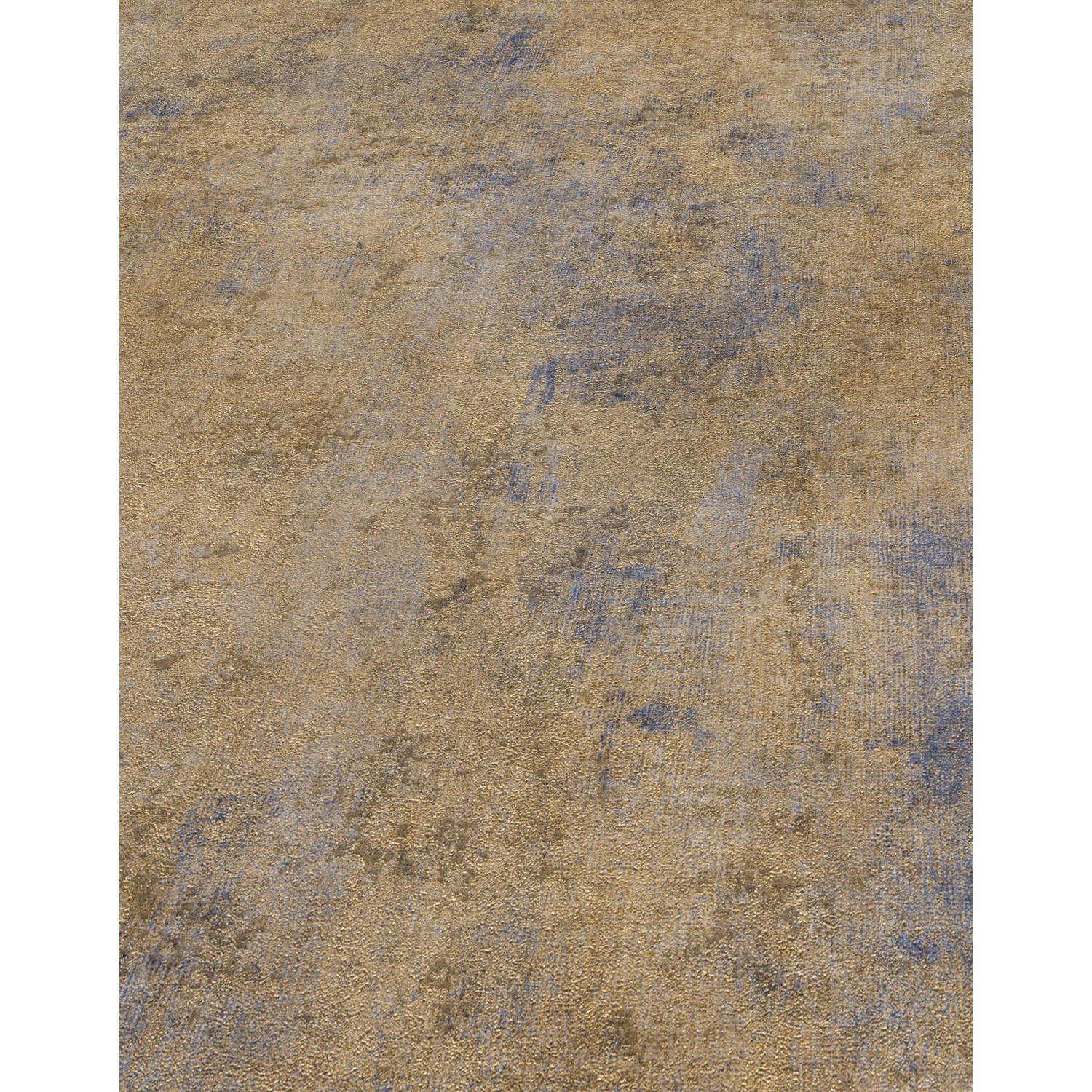 Vliestapete Elle Decoration 4 Shiny Concrete in Taupe-Hell mit Schwammoptik und Textilstruktur.