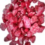 Rotes Colomi Orchideengranulat, 1 Liter, mineralisches Substrat für Zimmerorchideen.
