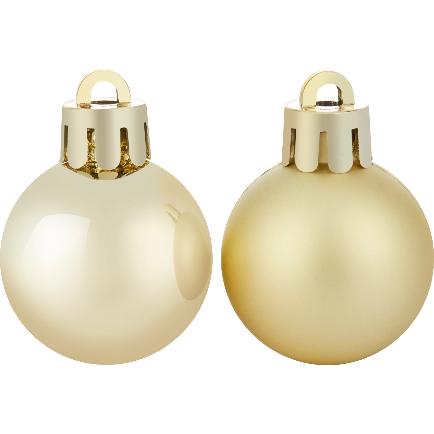 Weihnachtskugel-Set Ø 3 cm 24-teilig Gold