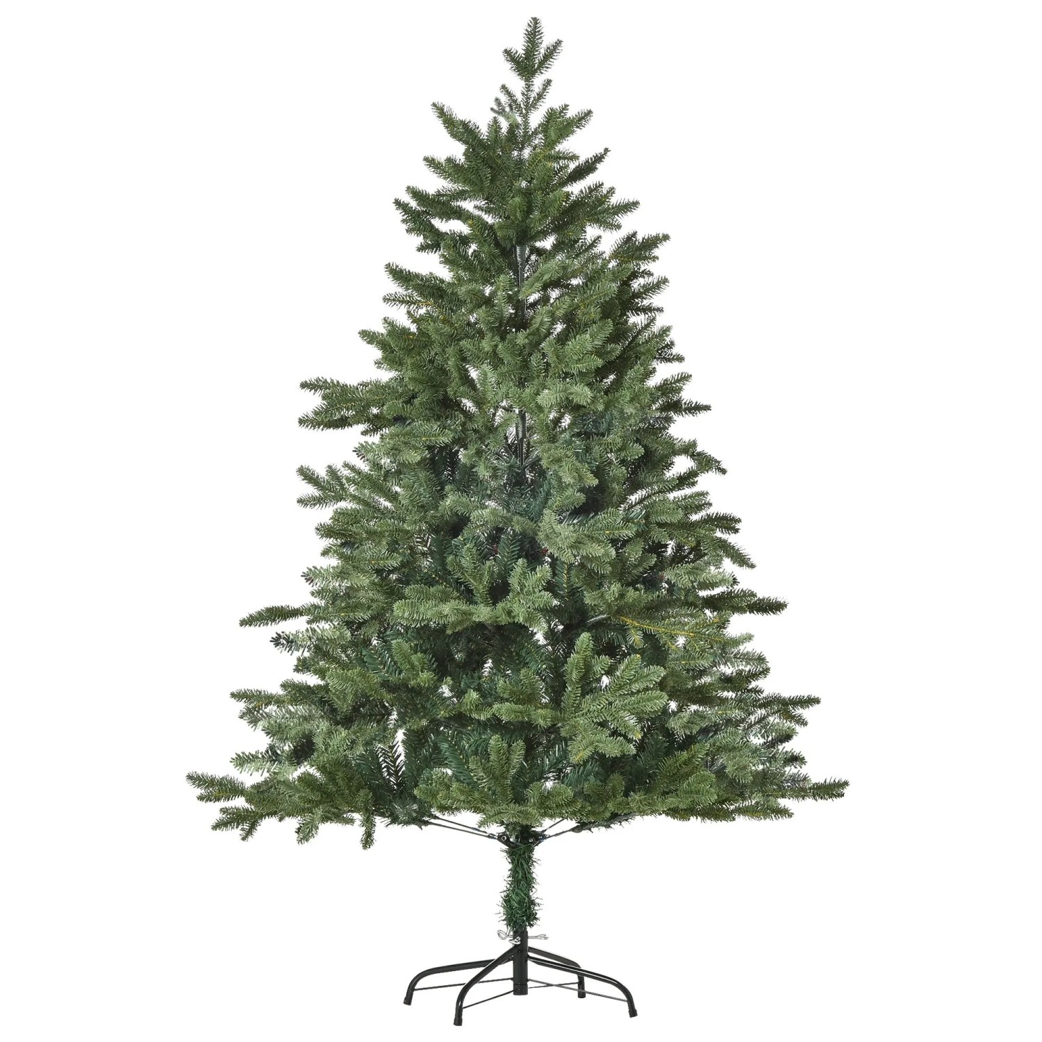 Furnicato Künstlicher Weihnachtsbaum 1 5 M Ø105 Cm Grün Pvc Pe Metall