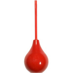 Roter Fischer Ausbläser AB K zum Reinigen von Bohrlöchern für Dübel.