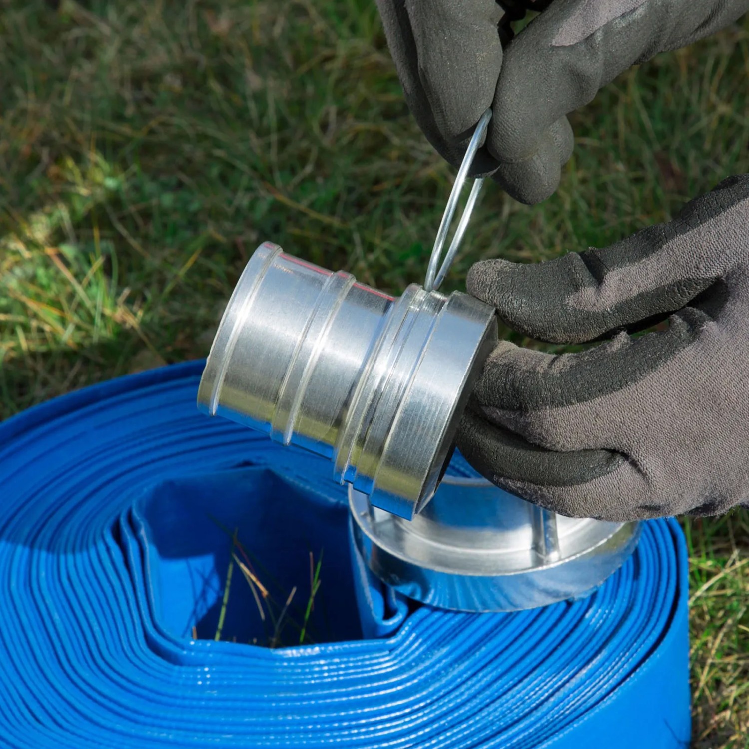 EBERTH Storz Kupplung Set 1 Zoll - Festkupplung & Saugkupplung Aluminium