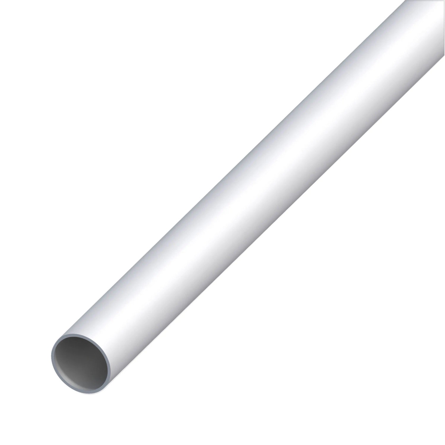 Rundrohr Aluminium Silber Ø 0,6 cm x 200 cm