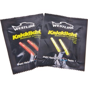 Westline Knicklicht Gelb-Grün, 2er-Packung für Angler.