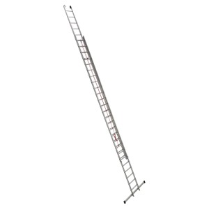 Euroline Premium Seilzugleiter 2x26 Sprossen, ausziehbar, für sicheren Stand.