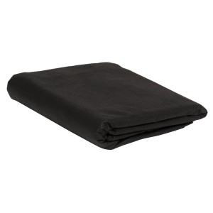 Windhager Unkrautvlies Basic, 160x500cm, schwarz, zum Schutz vor Unkraut im Garten.