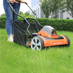 YARD FORCE Akku-Rasenmäher LM C38A-EU für Rasenflächen bis 200 m²