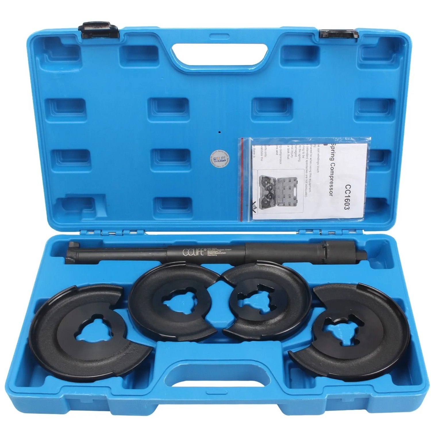 CCLIFE Federspanner Auto Innenfederspanner KFZ Werkzeug Kompatibel mit Mercedes-Benz W201 W203 W124 W126